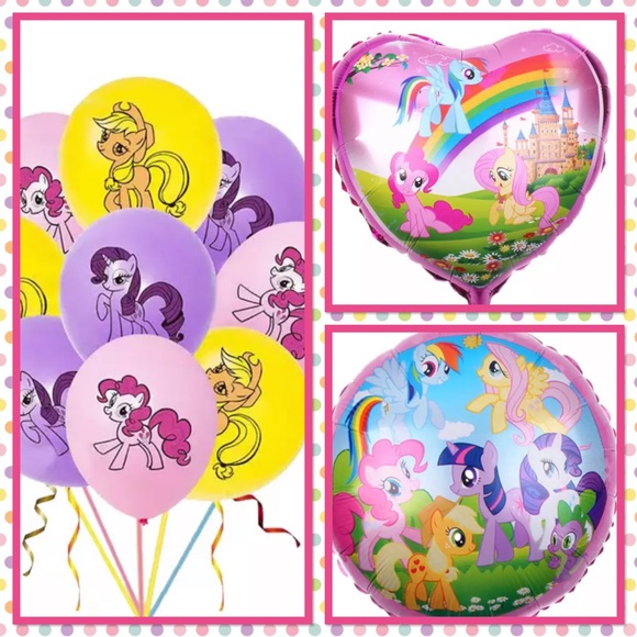 🌸NEW🌸My Little Pony Birthday Party Pack - Picture 3 of 13